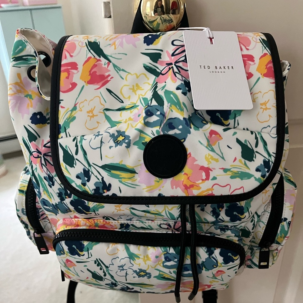 Ted Baker Magnolia floral backpack